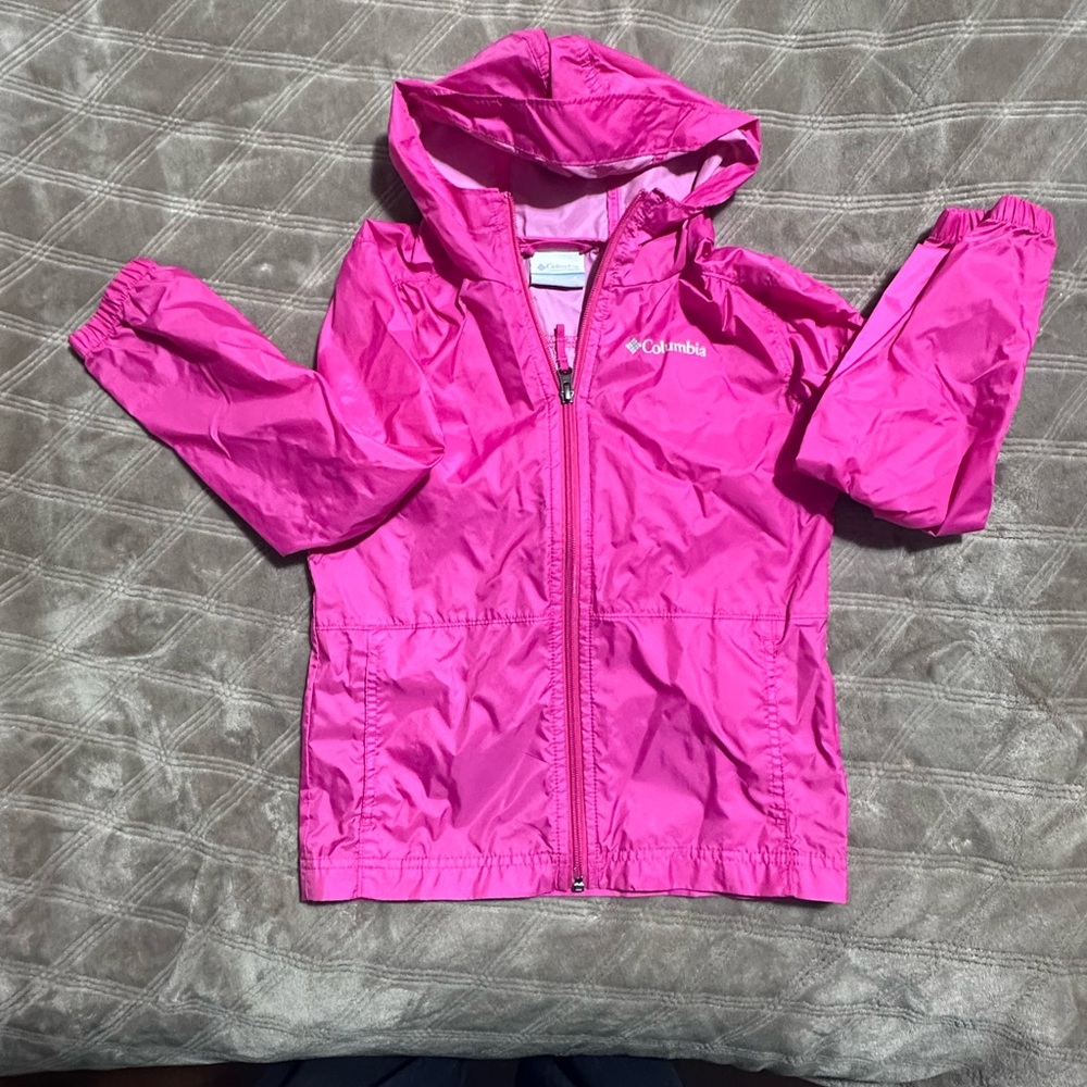 Columbia Bright Pink Windbreaker‎